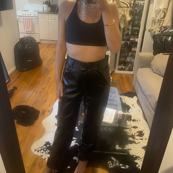 Aritzia Black Noir Pants - Picture 2 of 4